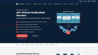 Phoenixnap Bare Metal Cloud - Phoenixnap Bare Metal Cloud Homepage