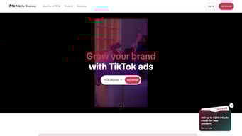 TikTok for Business - TikTok for Business Homepage