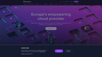 Scaleway - Scaleway Homepage