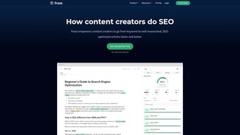 Frase.io - Frase.io Homepage