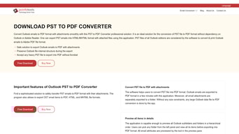 Pst To Pdf Converter - Pst To Pdf Converter Homepage