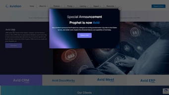 Prophet CRM by Avidian - Prophet CRM by Avidian Homepage