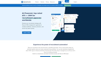 Recruit CRM - Recruit CRM Homepage