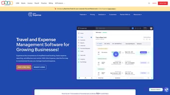 Zoho Expense - Zoho Expense Homepage