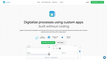 Clappia - Clappia Homepage