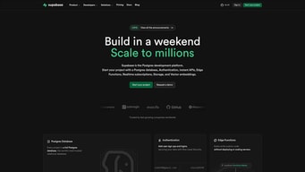 Supabase - Supabase Homepage