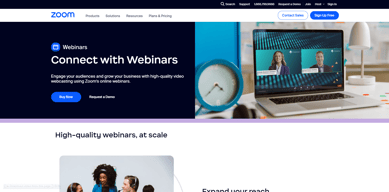 Zoom Events and Webinars 0