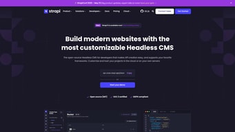 Strapi - Strapi Homepage