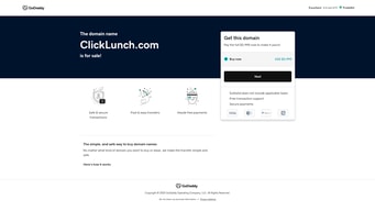 Clicklunch - Clicklunch Homepage