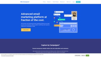 Campaigner Email - Campaigner Email Homepage