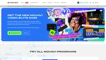 Movavi Video Editor - Movavi Video Editor Homepage