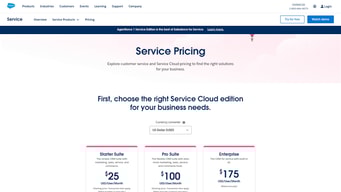 Salesforce Service Cloud - Salesforce Service Cloud Homepage