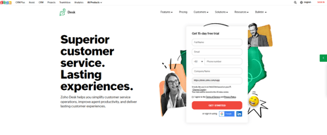 Zoho Desk 1