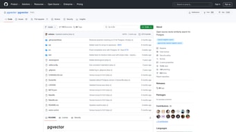 PG Vector - PG Vector Homepage