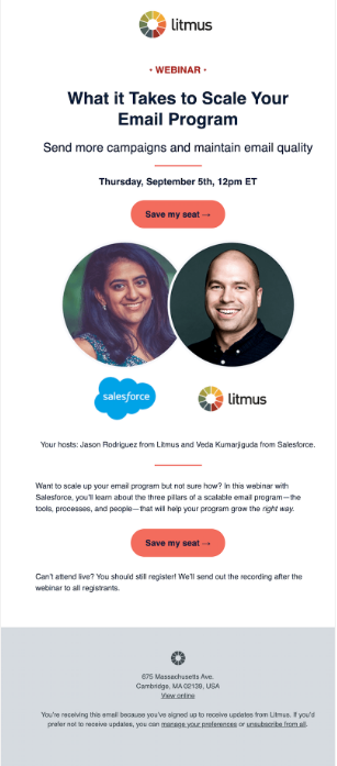 Einladung zum Litmus-Webinar