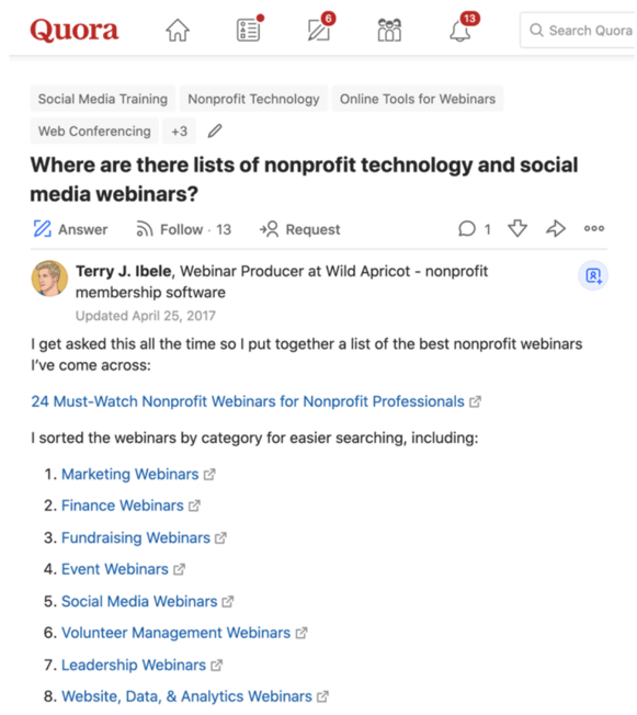 quora advertising