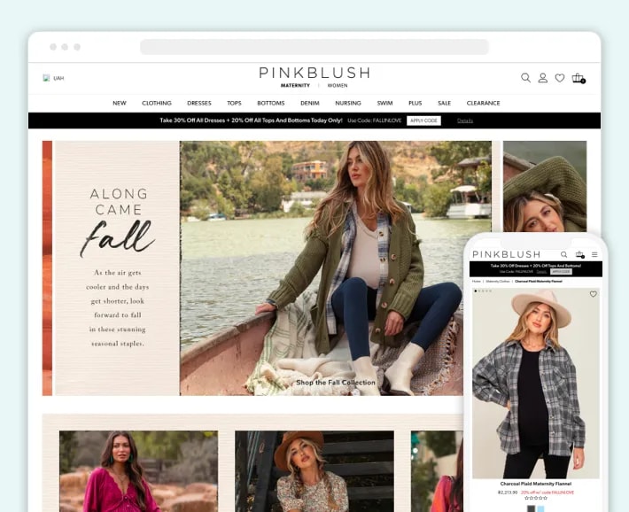 women fashion ecommerce store