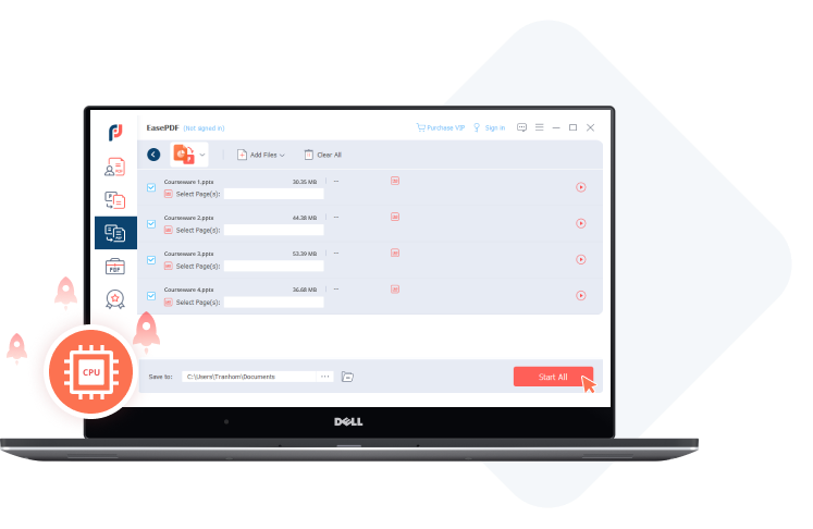 EasePDF Convert Page