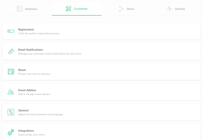 demio customization settings