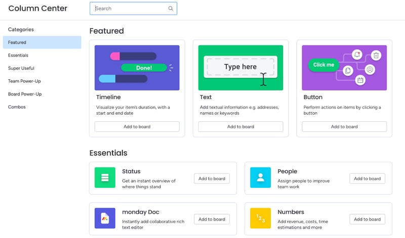 Monday.com Automation Page
