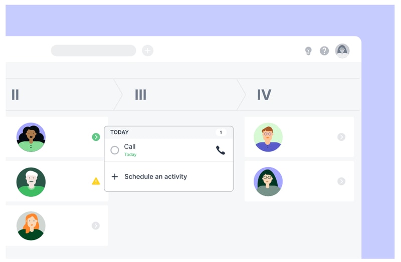 Pipedrive phone tool page