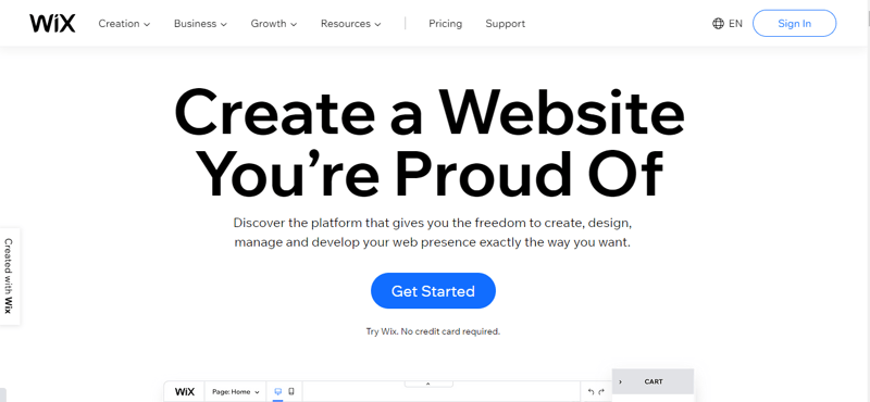 Wix Hosting