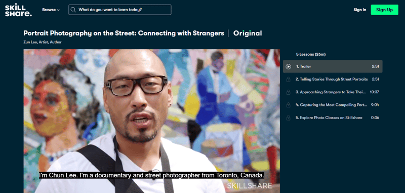 SkillShare Course