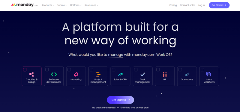 Monday.com website