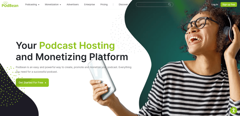 Podbean website