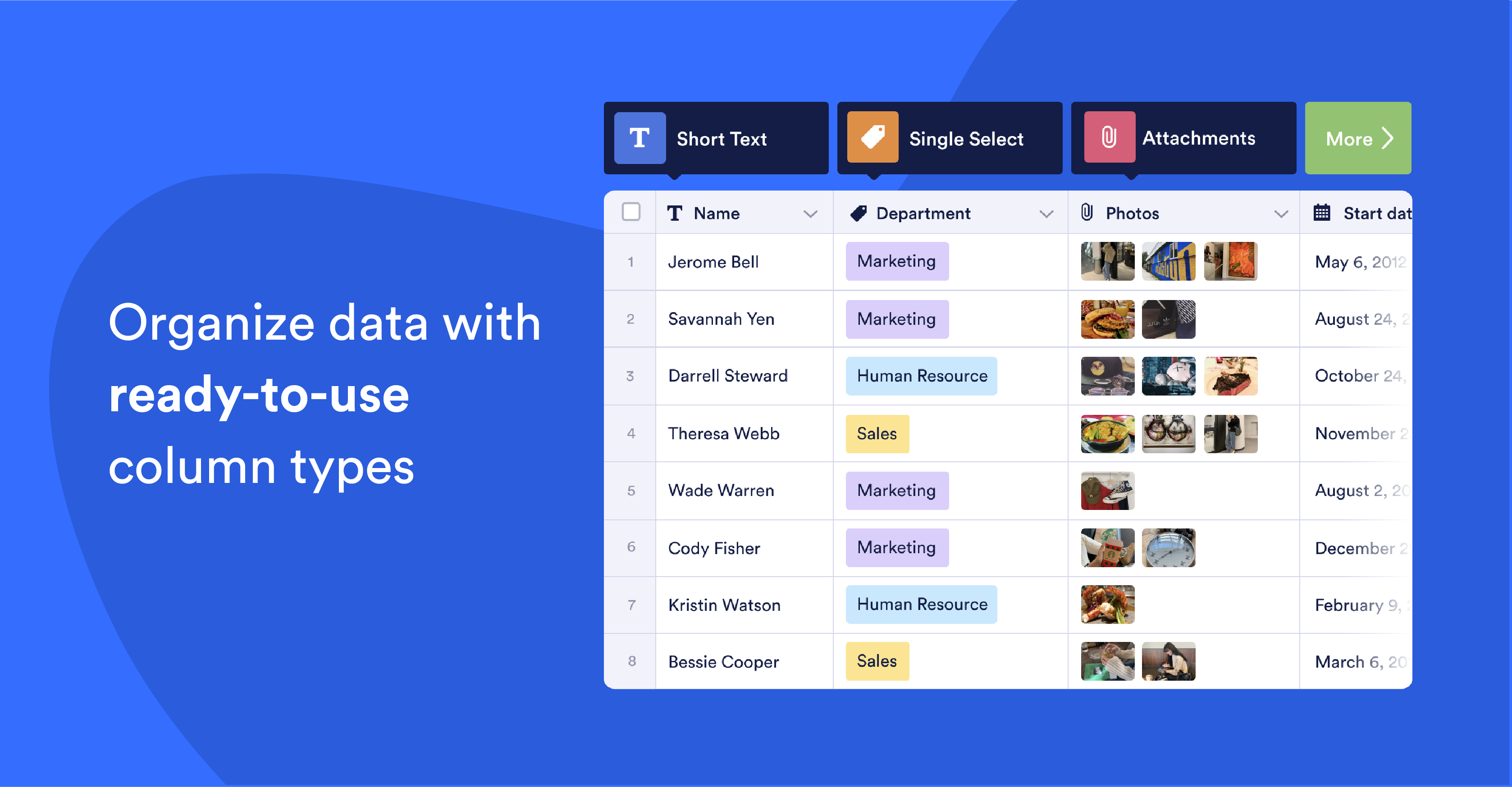 Jotform Tables screenshot 4