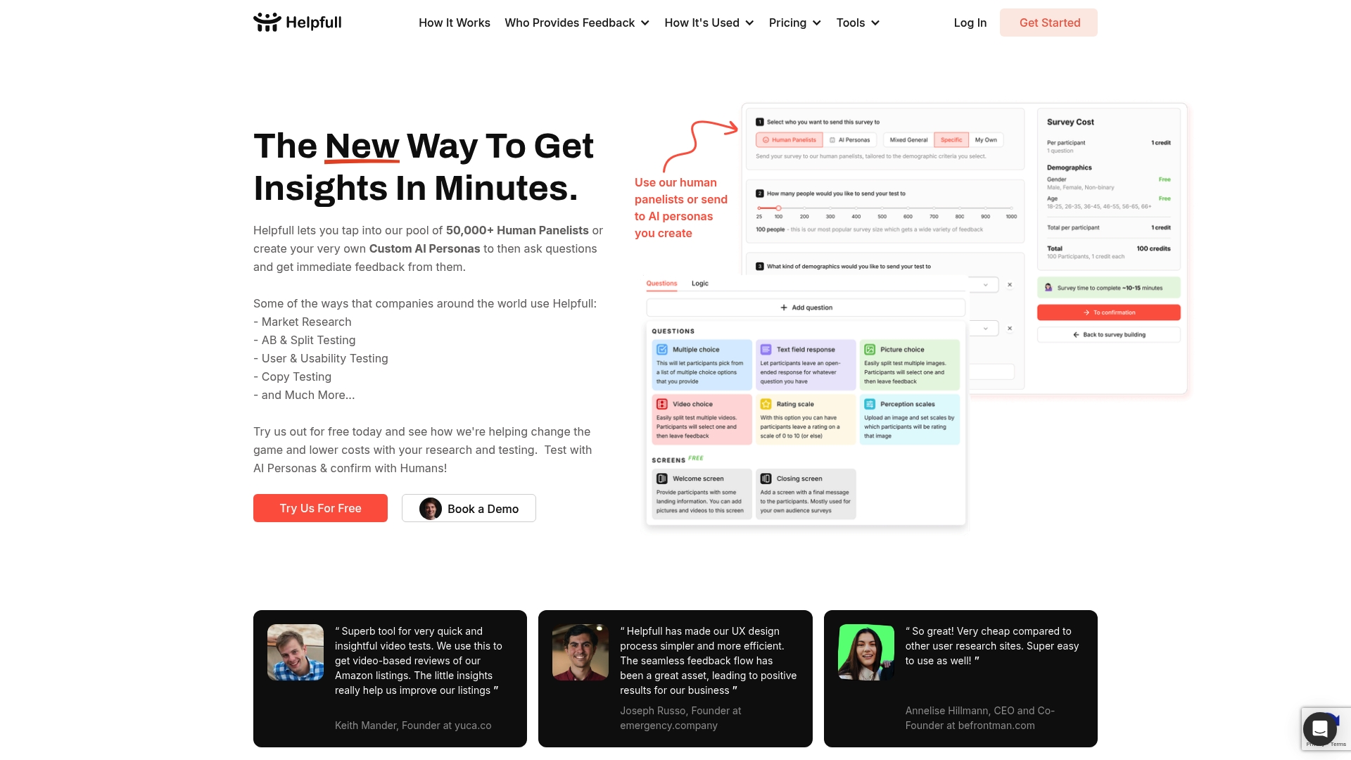Helpfull Homepage