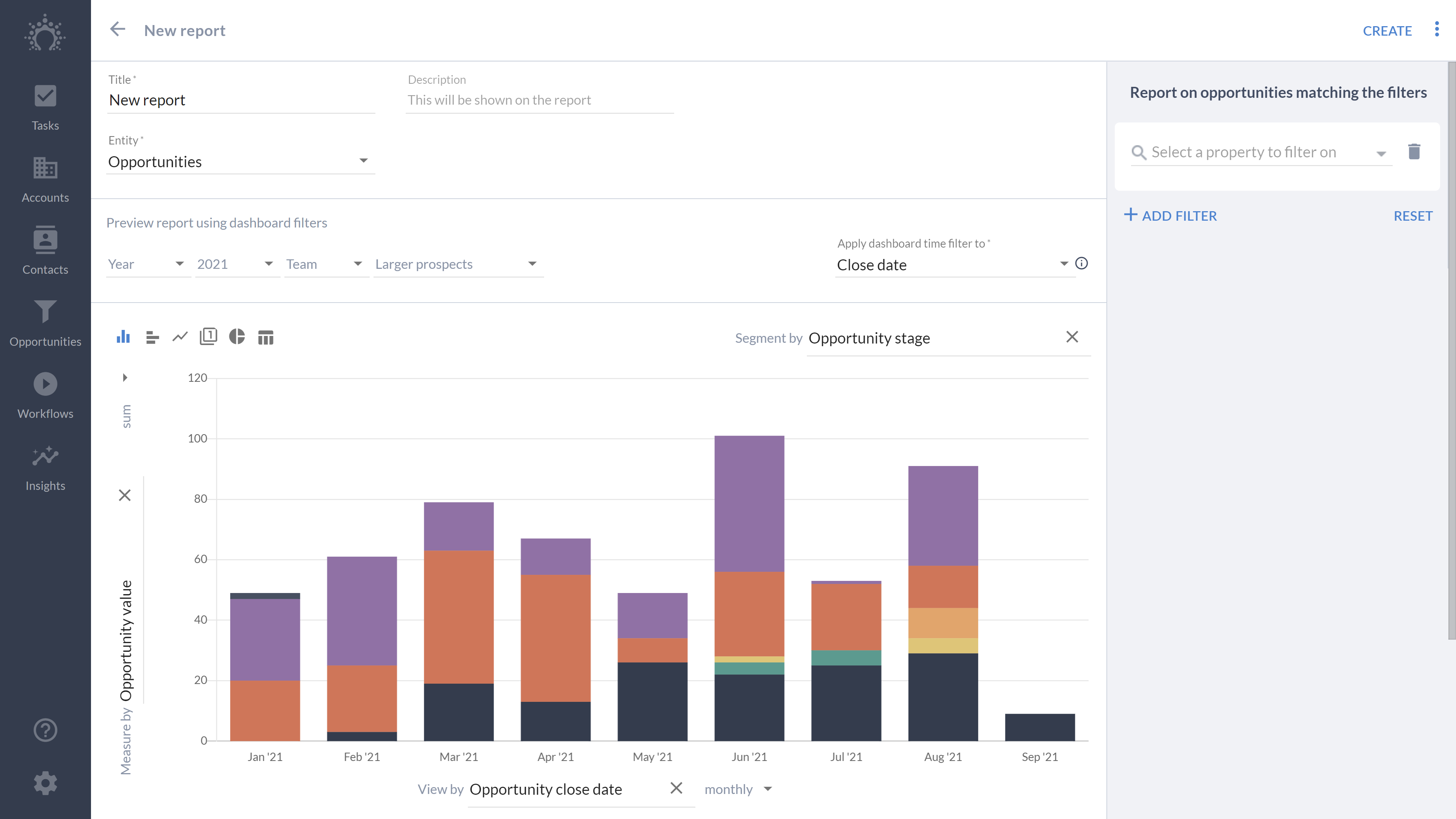 Salesflare screenshot 2