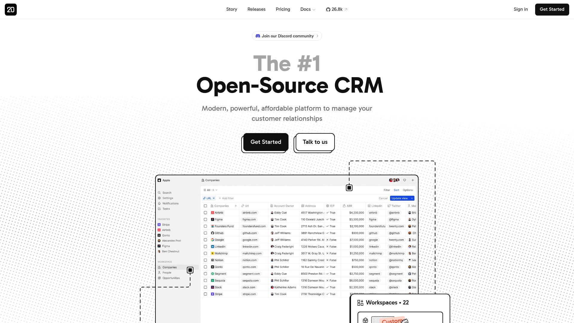 Twenty Homepage