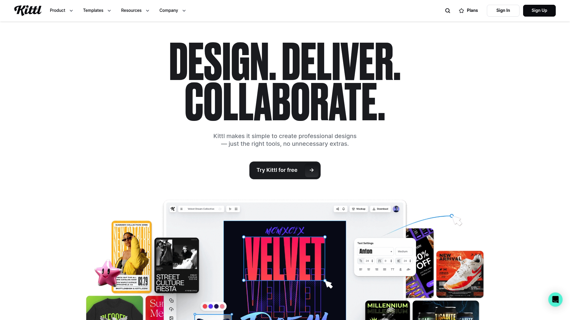 Kittl Homepage