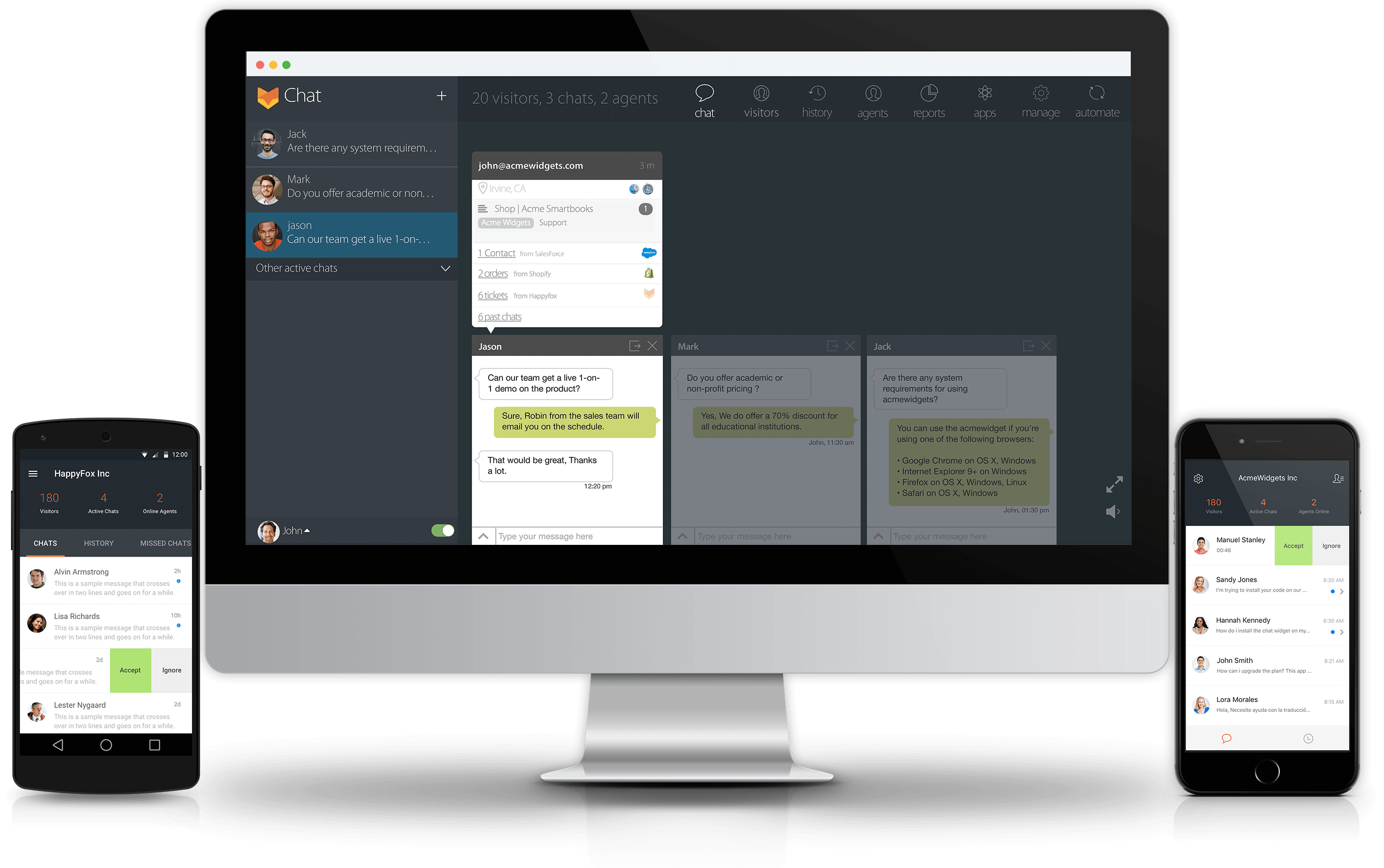 HappyFox Chat screenshot 4