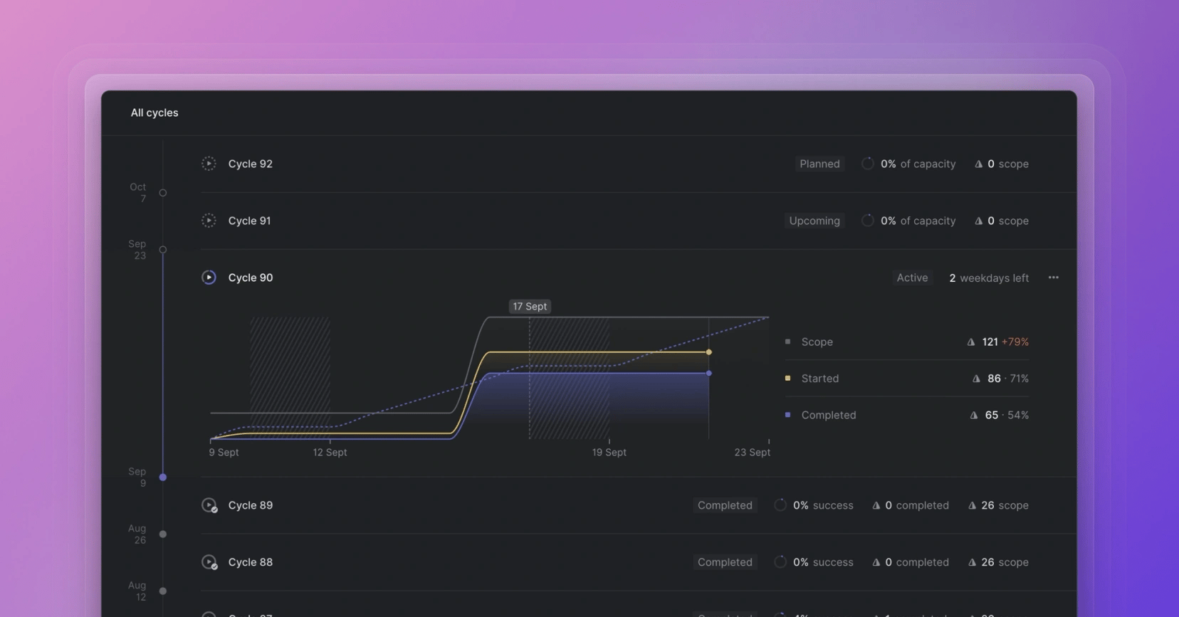 Linear screenshot 4