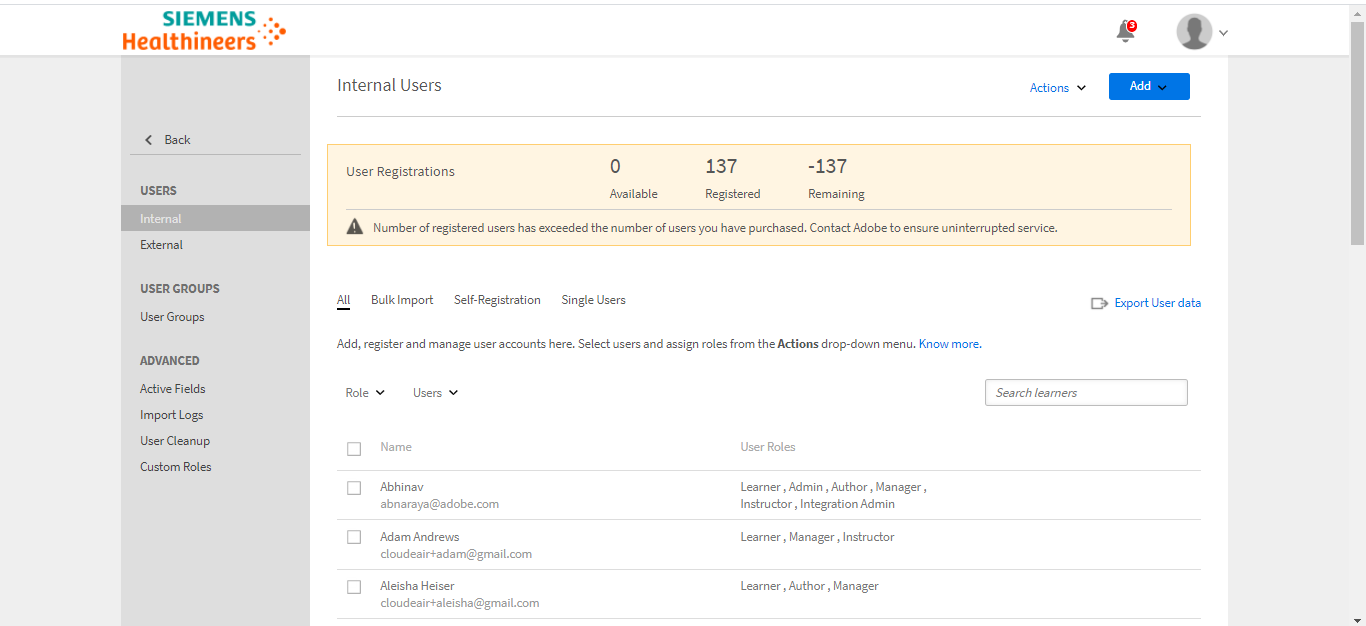 Adobe Learning Manager screenshot 6