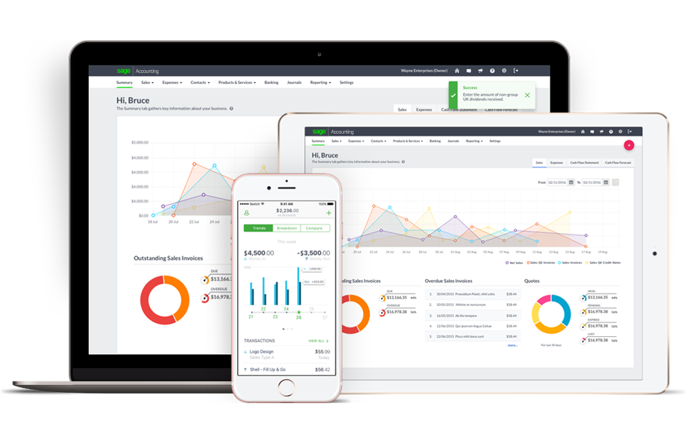 Sage Business Cloud Accounting screenshot 4