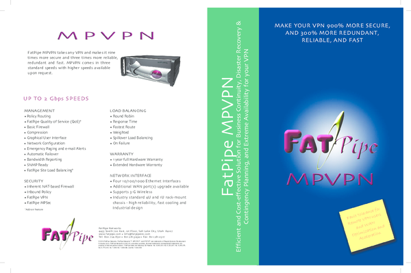FatPipe MPVPN screenshot 2
