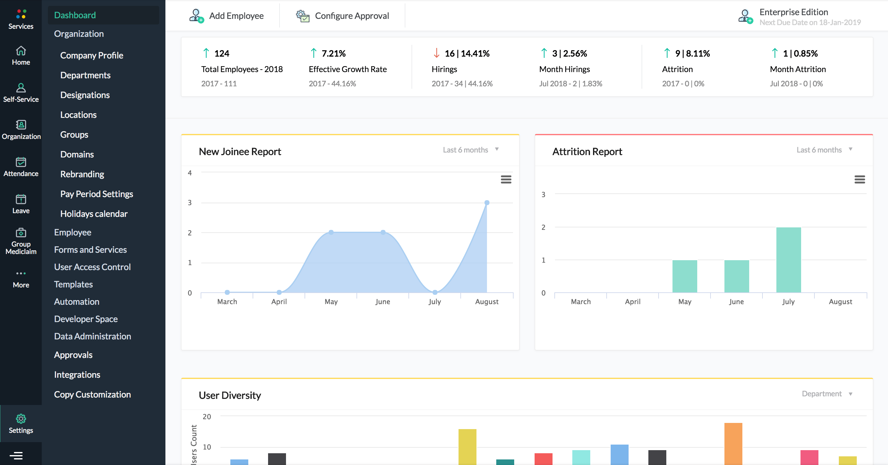 Zoho People screenshot 4