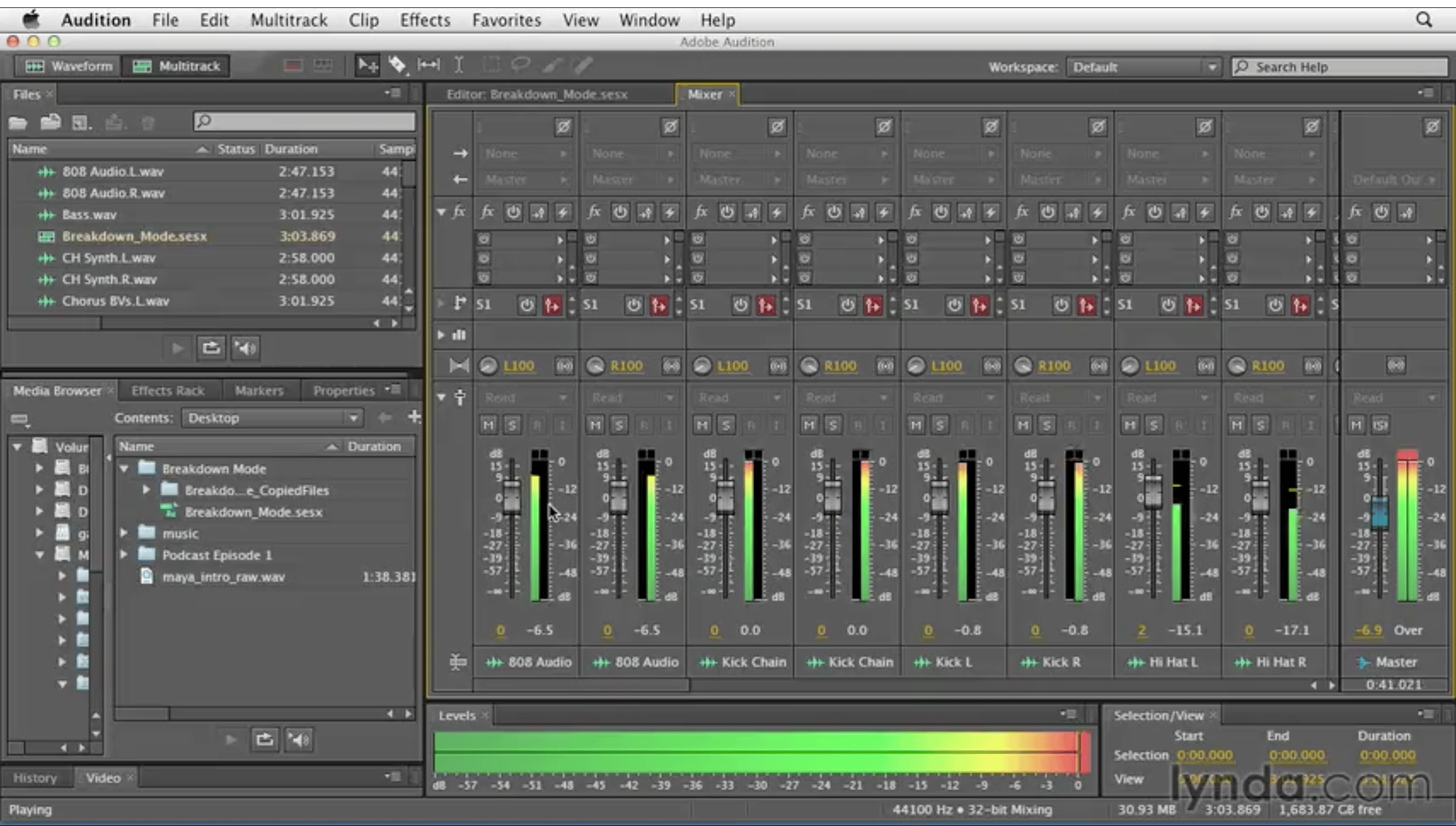Adobe Audition screenshot 2