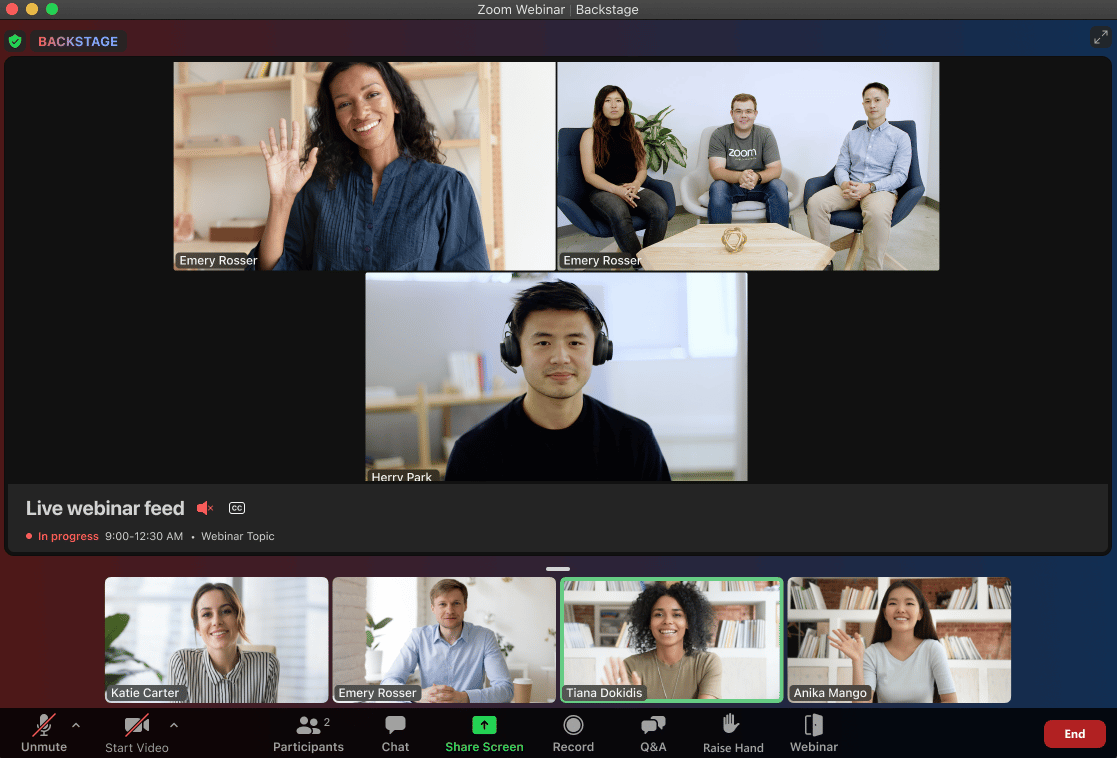 Zoom Events and Webinars screenshot 3