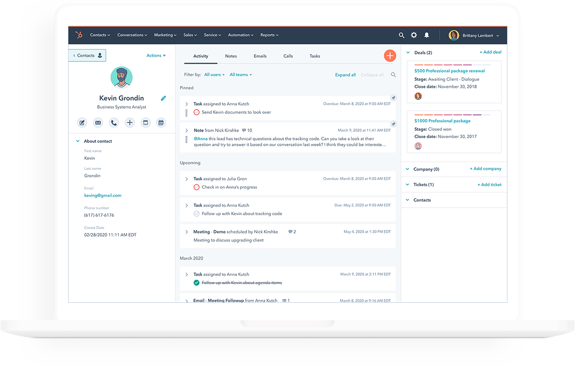 HubSpot CRM