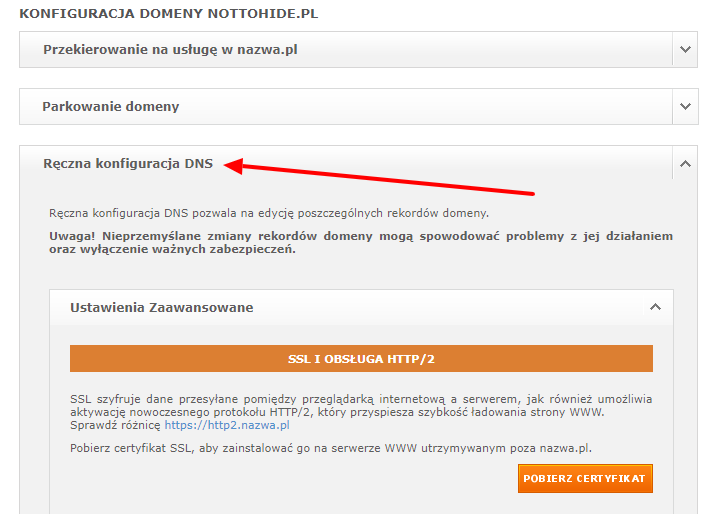 Nazwa.pl screenshot 3
