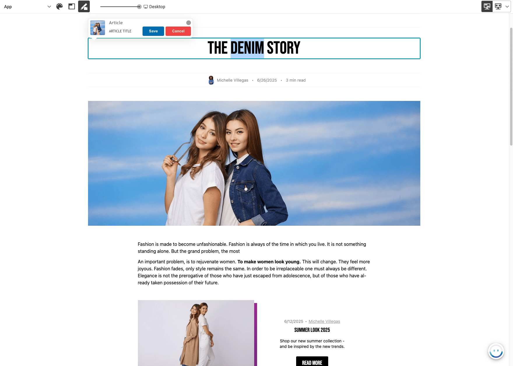 CoreMedia Experience Platform screenshot 2