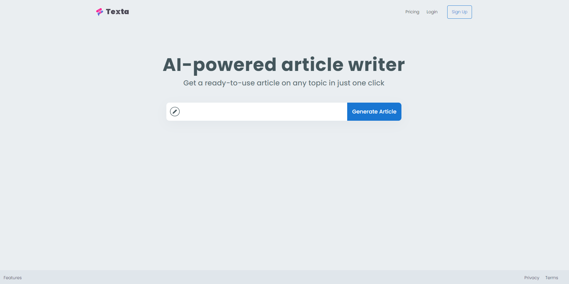 Texta.ai screenshot 1