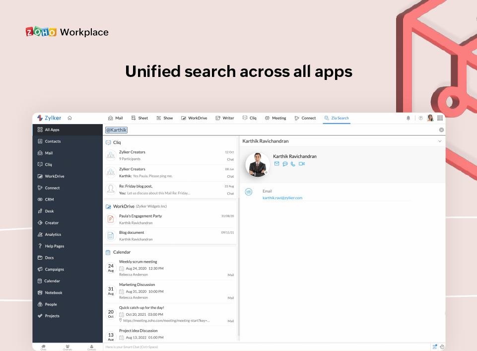Zoho Workplace screenshot 4