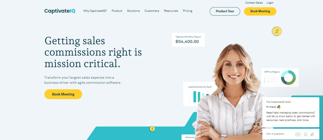 CaptivateIQ screenshot 1