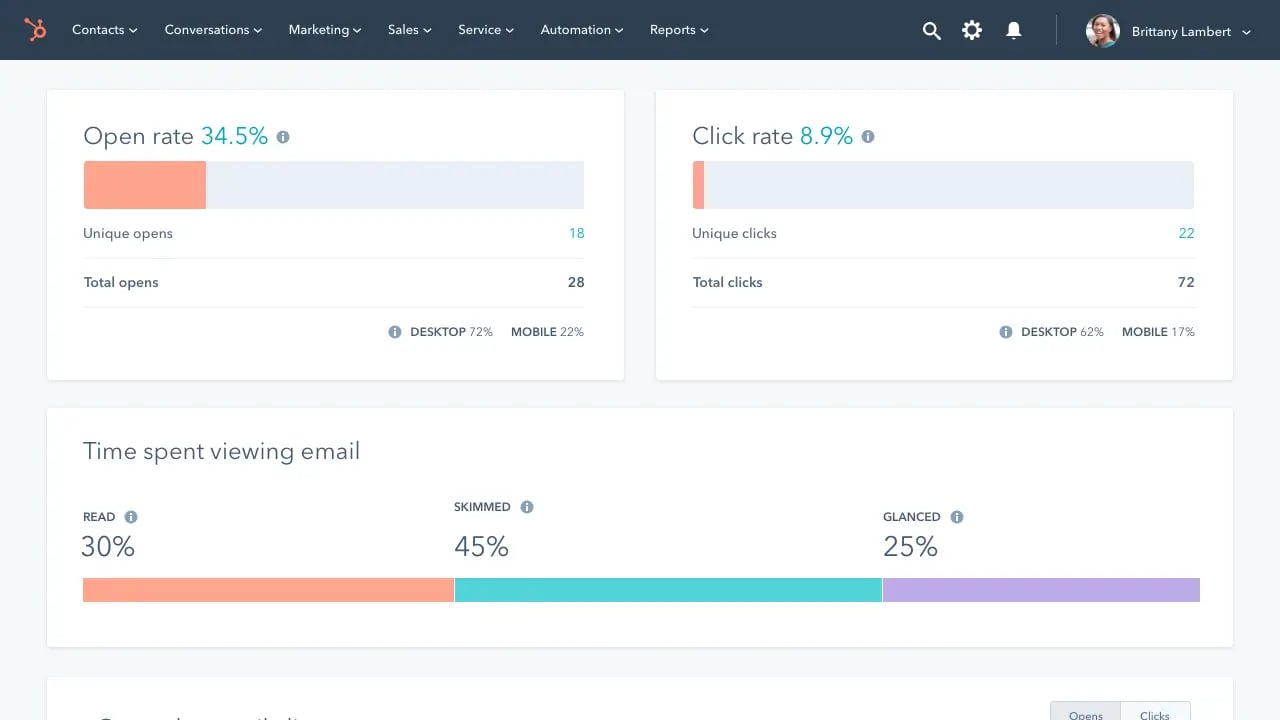 HubSpot Email Hosting screenshot 3