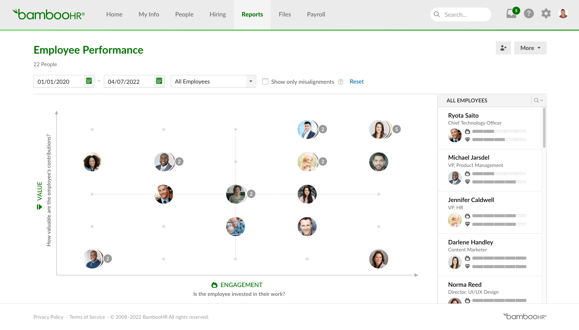 BambooHR screenshot 5